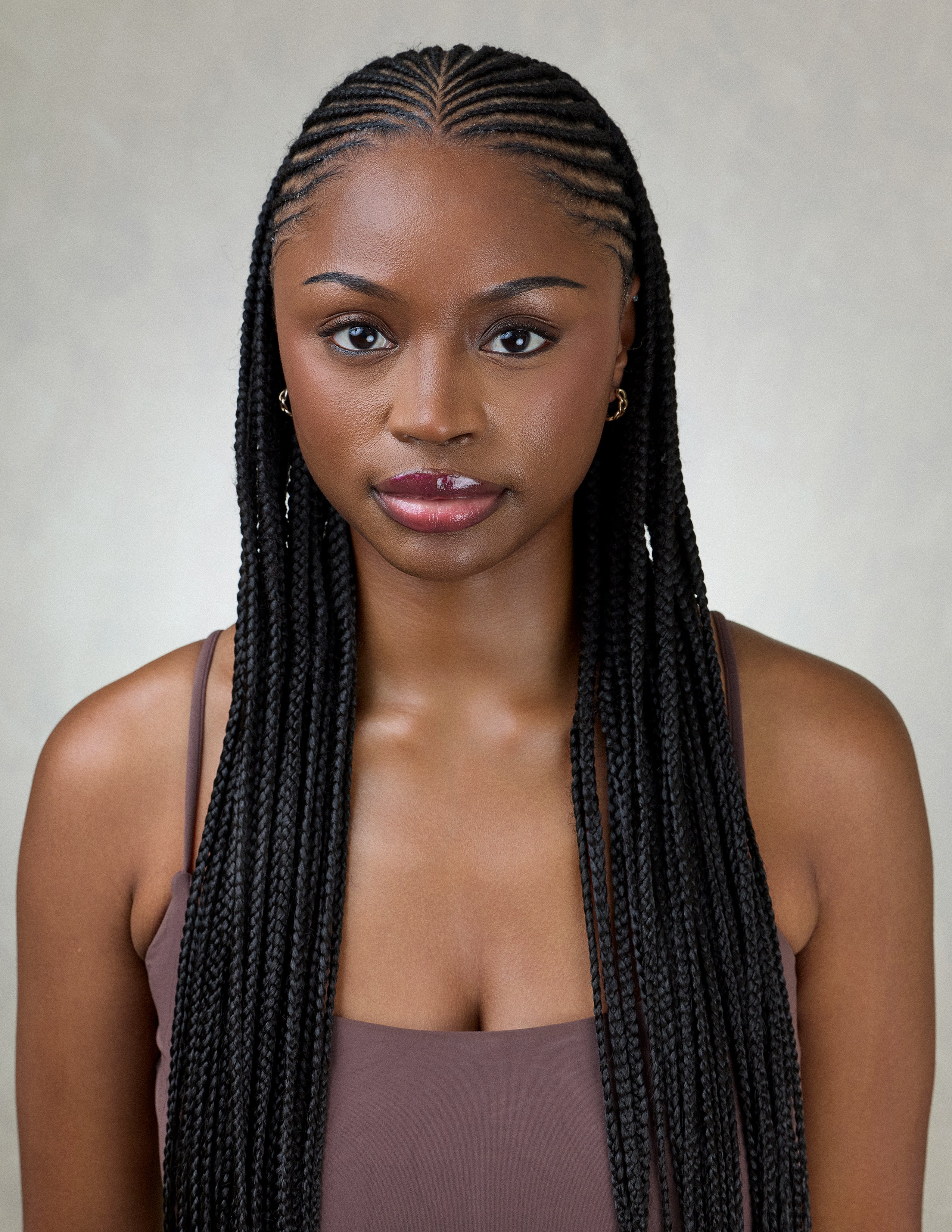 Small Fulani Braids