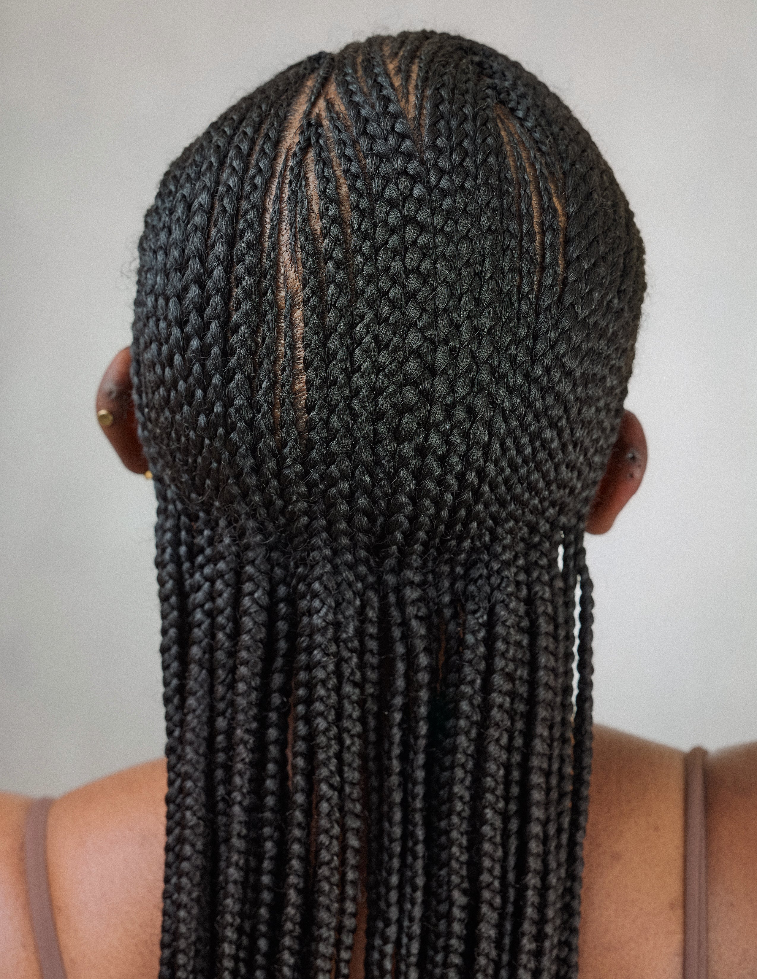 Small Freestyle Cornrows